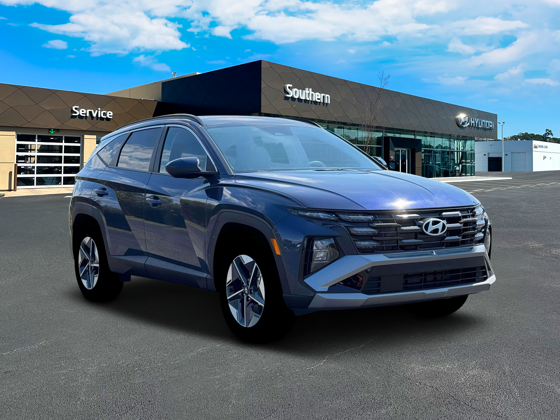 New 2026 Blue Hyundai SEL AWD image 11