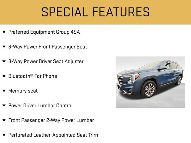 Used 2024 Downpour Metallic GMC SLT image 6
