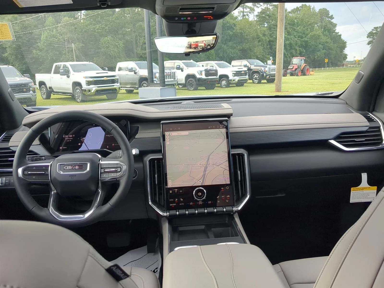 New 2026 Glacier White Tricoat GMC Elevation image 45