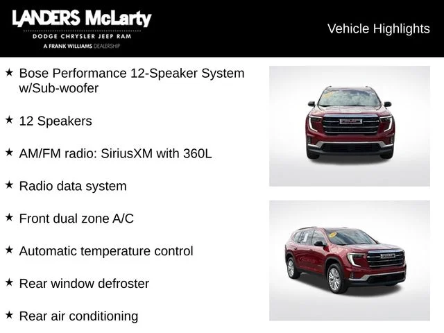 Used 2024 Red GMC Elevation image 6