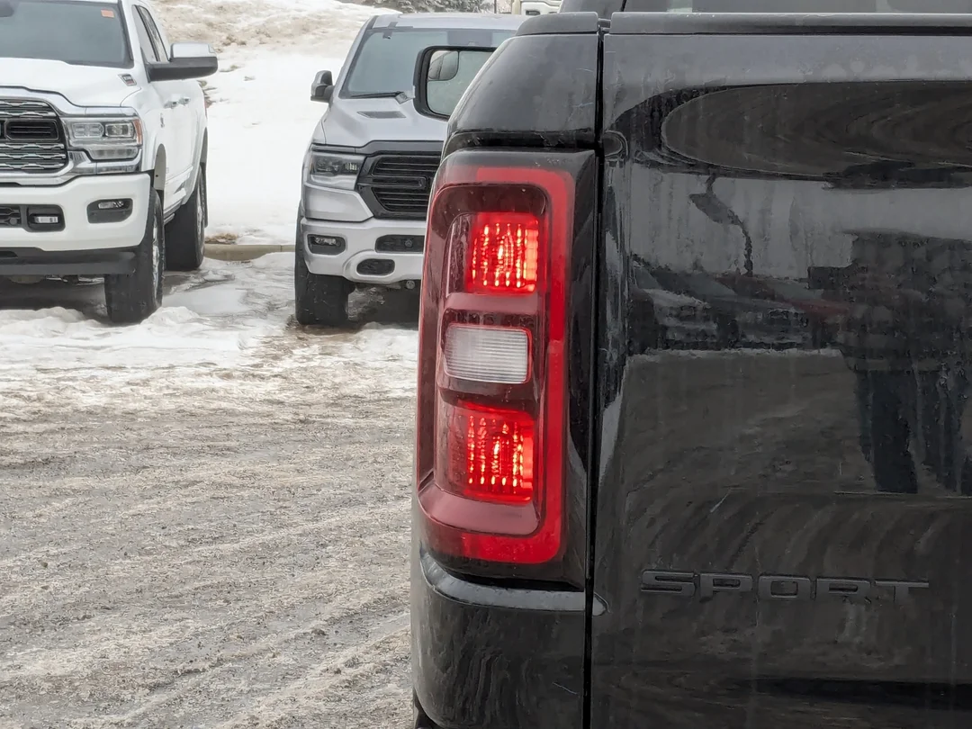 New 2026 Black RAM Sport - - Hurricane Turbo - 3.92 Axle - Anti-Spin Diff - Remote Start & More! image 11