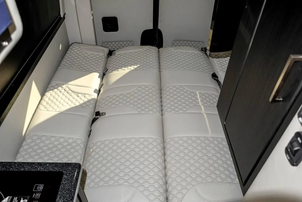 New 2026 Tenorite Gray Metallic Midwest Automotive Designs FD2 w/ Dual Rear Bench Overland Package, 540AH, Solar and 2.5KW Cummins Onan Generator image 117