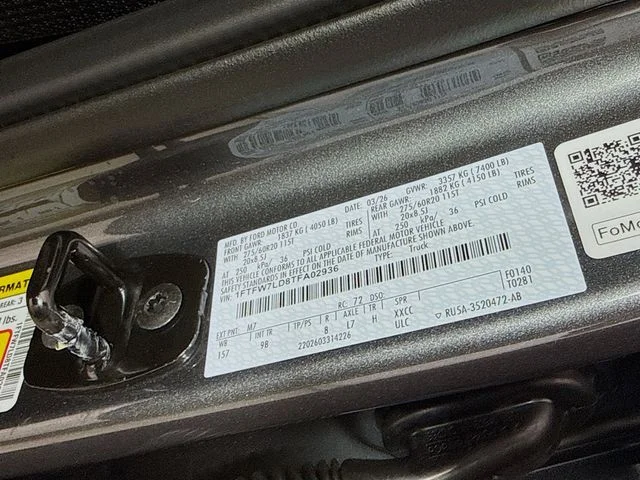New 2026 Carbonized Gray Metallic Ford Platinum image 33