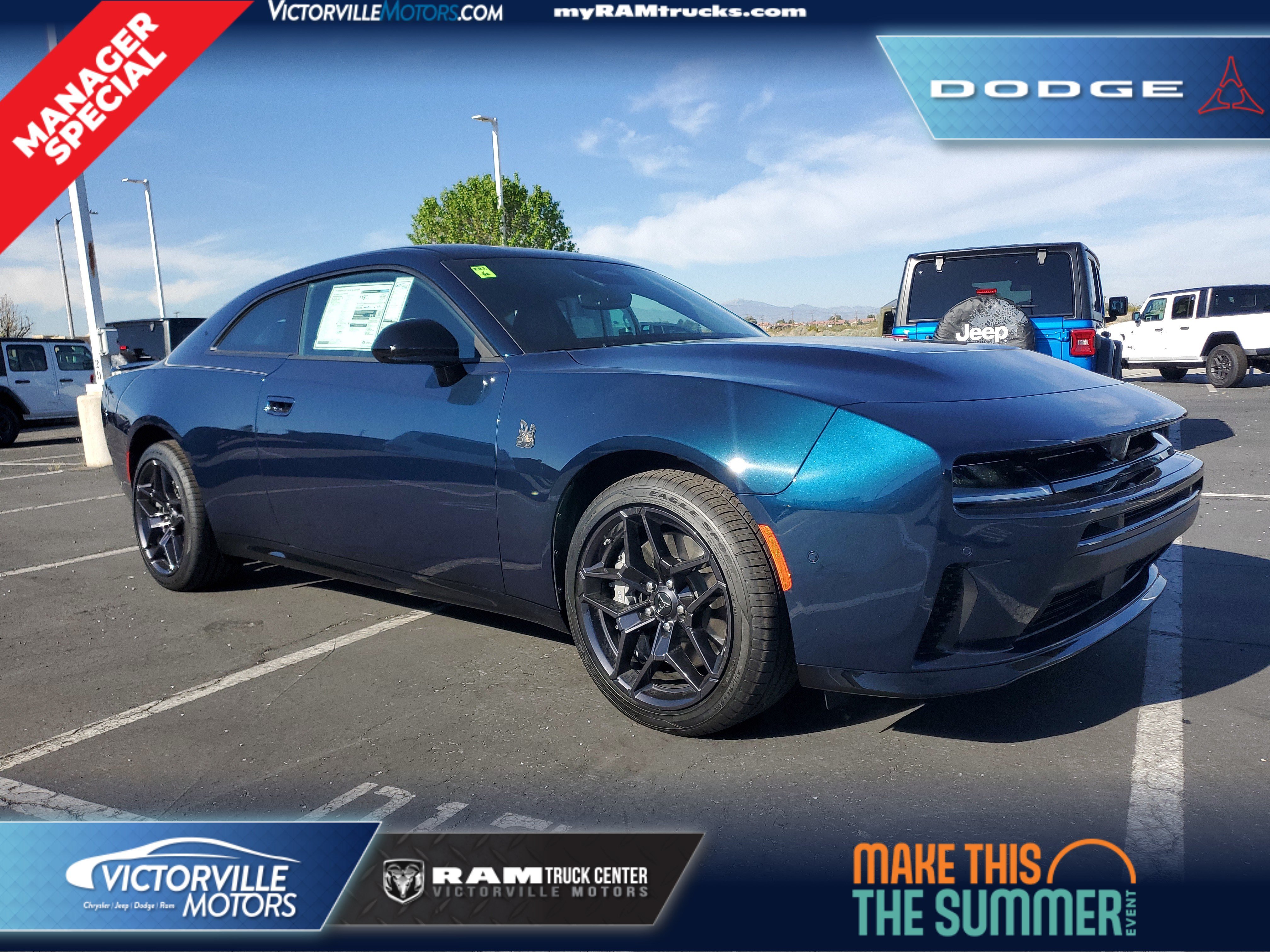New 2026 Dodge Charger R/T Scat Pack Coupe in Victorville #26D1009