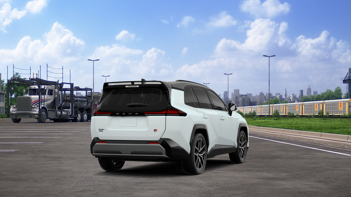 New 2026 Wind Chill Pearl with Midnight Black Metallic roof Toyota GR SPORT image 9