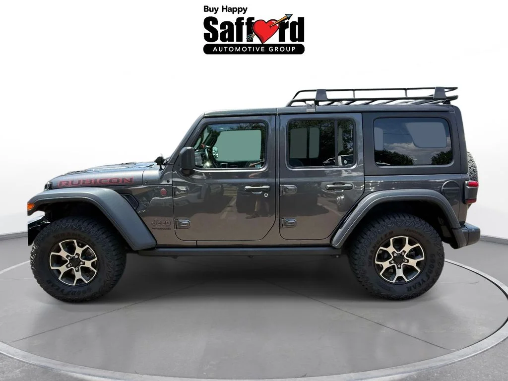 Used 2021 Gray Jeep Unlimited Rubicon image 4