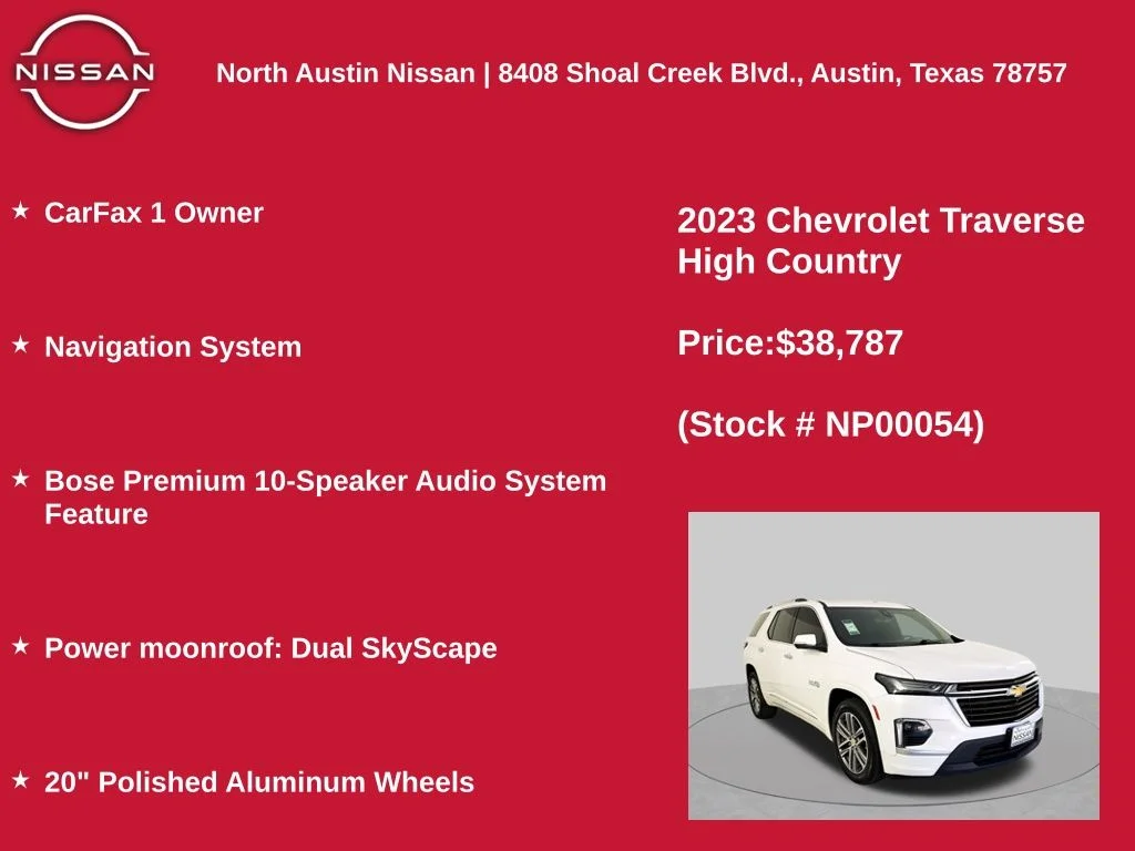 2023 Chevrolet Traverse High Country - Photo 11