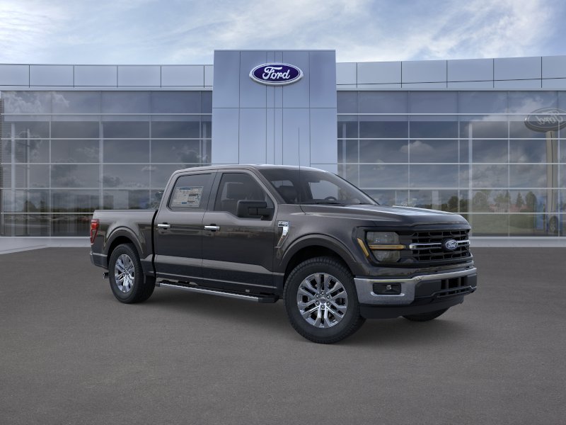 New 2026 Agate Black Metallic Ford XLT image 7