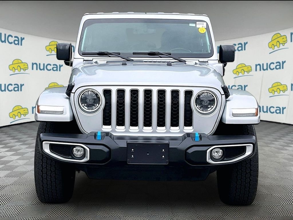 Used 2023 Silver Jeep Sahara 4xe image 2