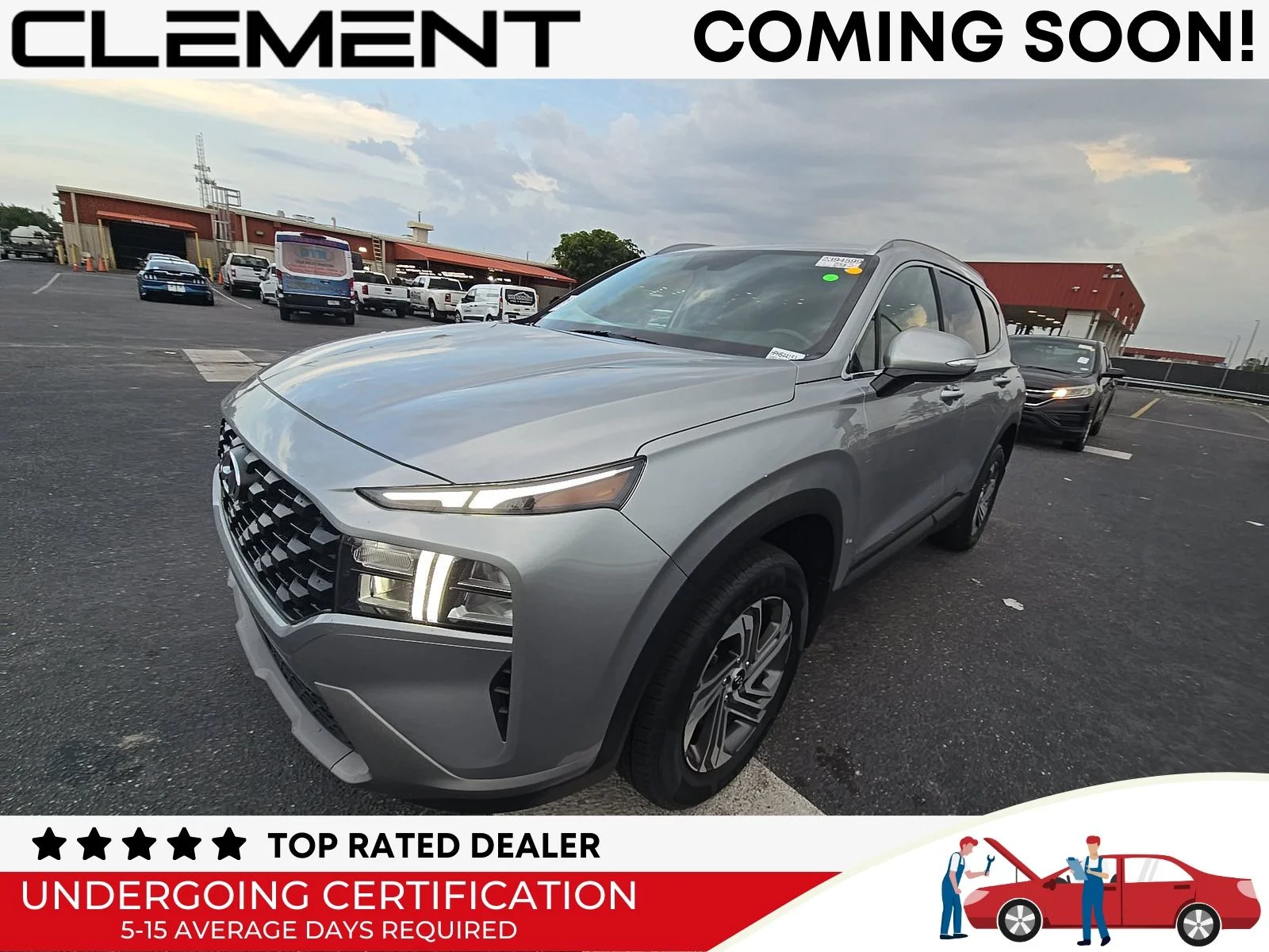 Used 2023 Silver Hyundai SEL image 1