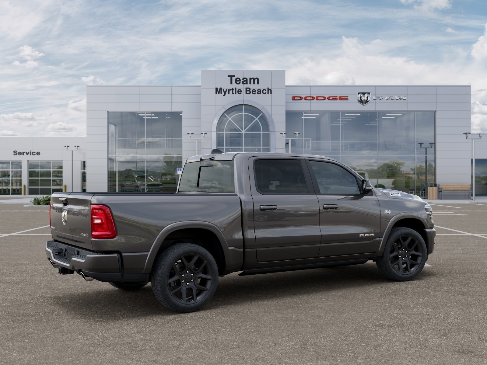 New 2027 Granite Crystal Metallic Clear-Coat Exterior Paint RAM Laramie image 31
