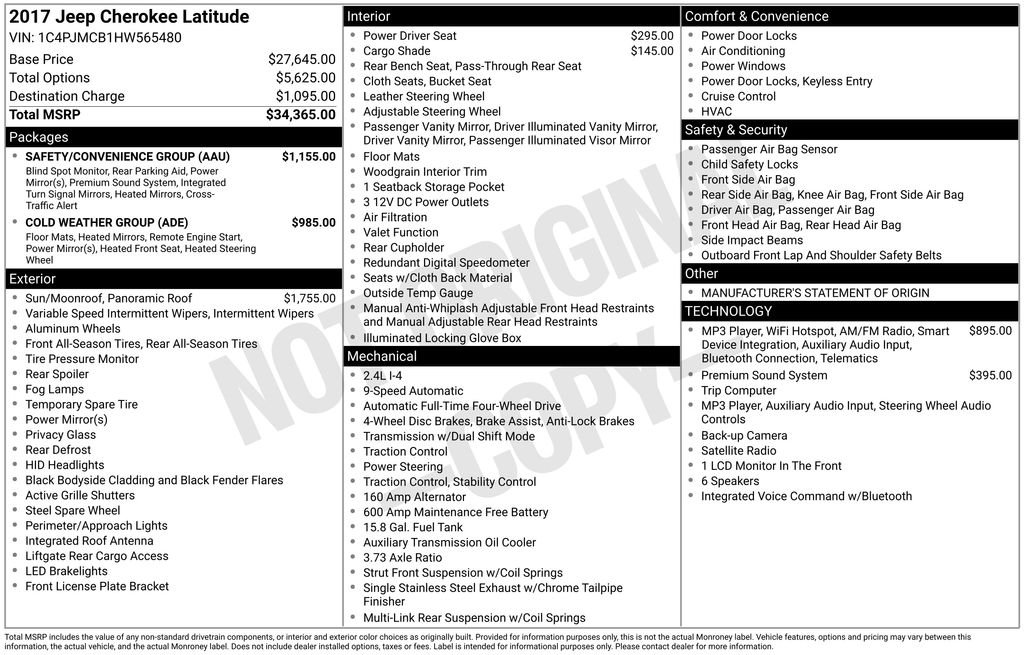 Used 2017 Green Jeep Latitude image 9