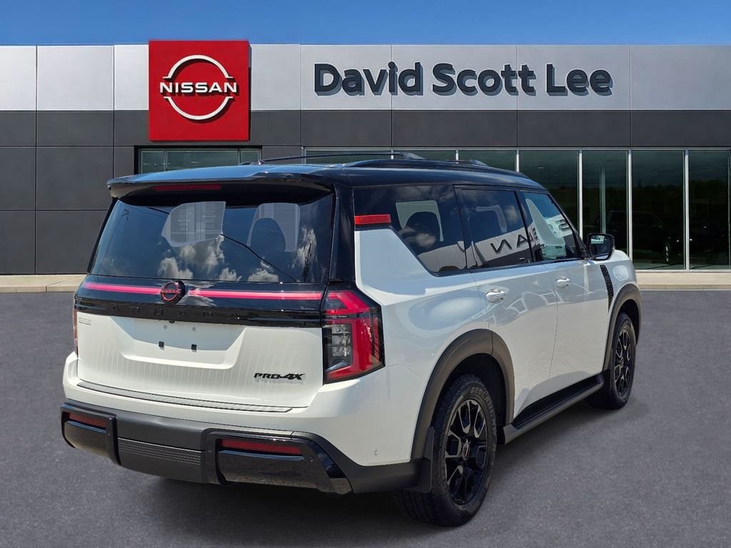 New 2026 Aspen White TriCoat / Super Black Two-tone Nissan PRO-4X® image 6