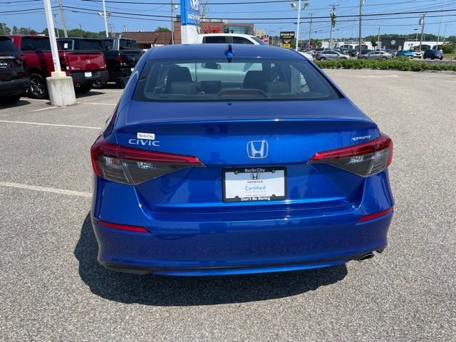 Used 2023 Aegean Blue Metallic Honda Sport image 6