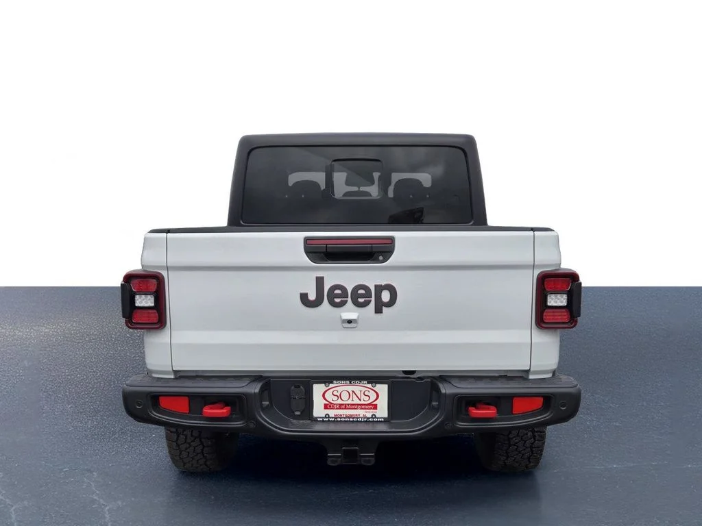 New 2026 Bright White Clearcoat Jeep Rubicon image 8