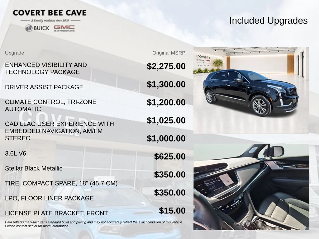 Used 2021 Black Cadillac Premium Luxury image 9