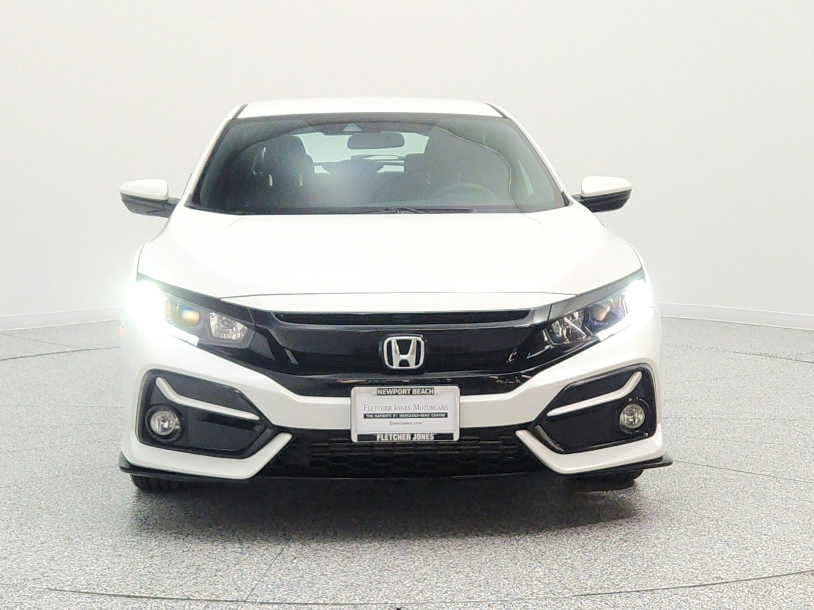 Used 2021 Platinum White Pearl Honda Sport CVT image 2