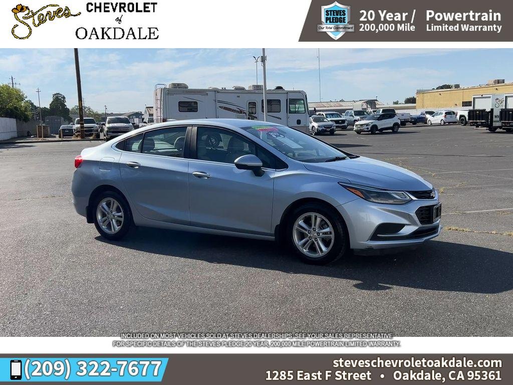 Certified 2017 Chevrolet Cruze LT with VIN 1G1BE5SM5H7146512 for sale in Oakdale, CA