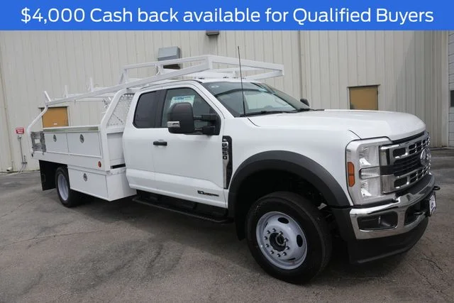New 2026 Oxford White Ford F-550® XL image 2