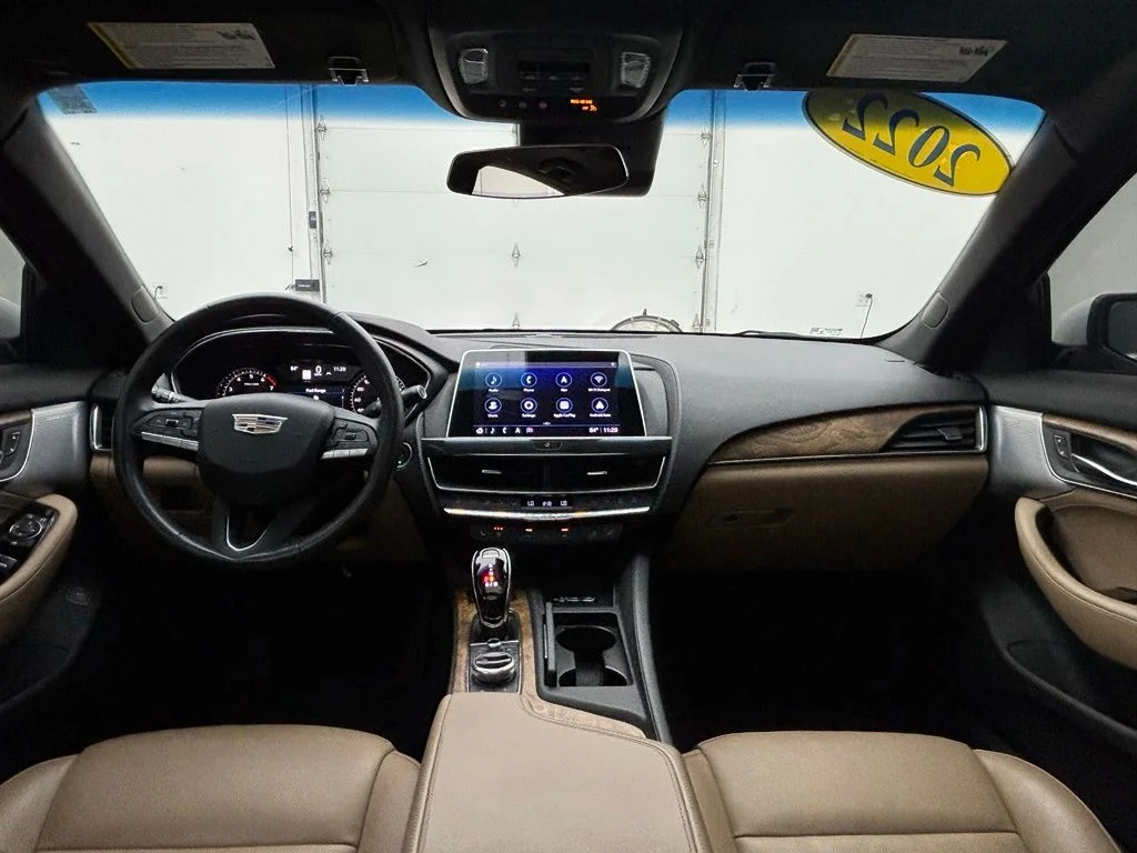Used 2022 White Cadillac Premium Luxury image 4