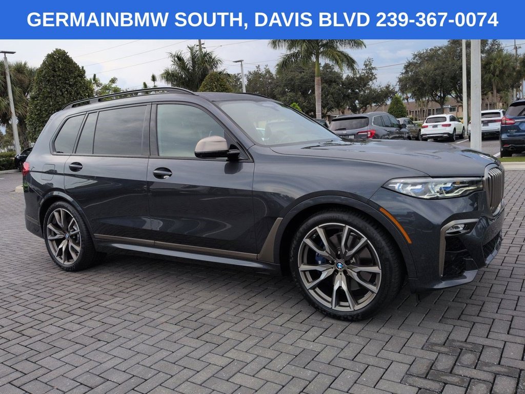 Used 2020 Gray Metallic BMW M50i image 3