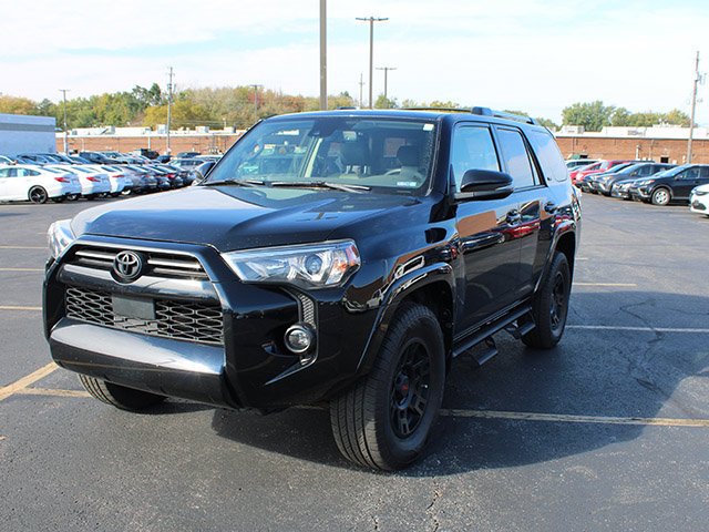 Certified Used 2021 Midnight Black Metallic Toyota SR5 Premium image 2