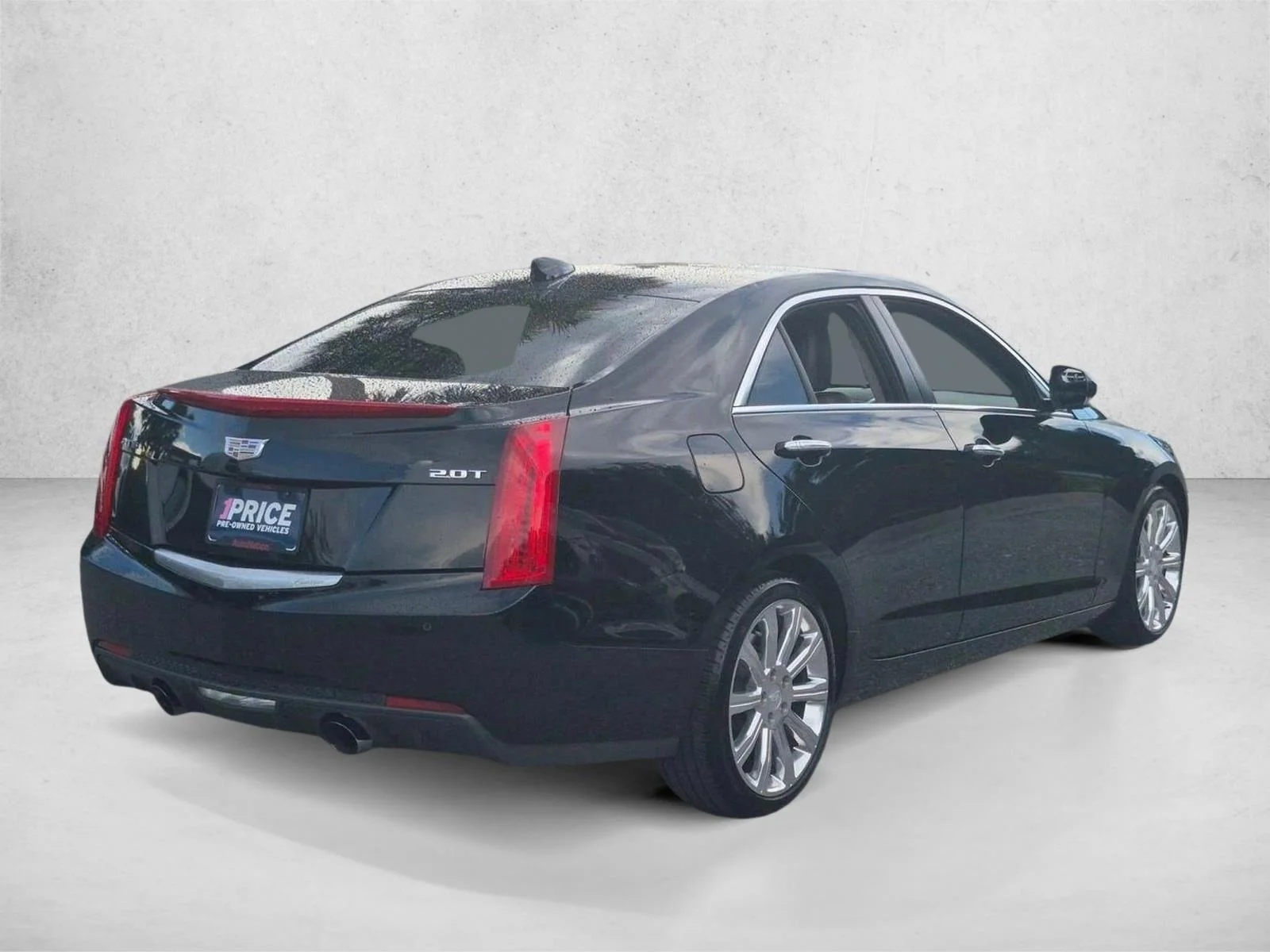 Used 2017 Stellar Black Metallic Cadillac Luxury RWD image 5