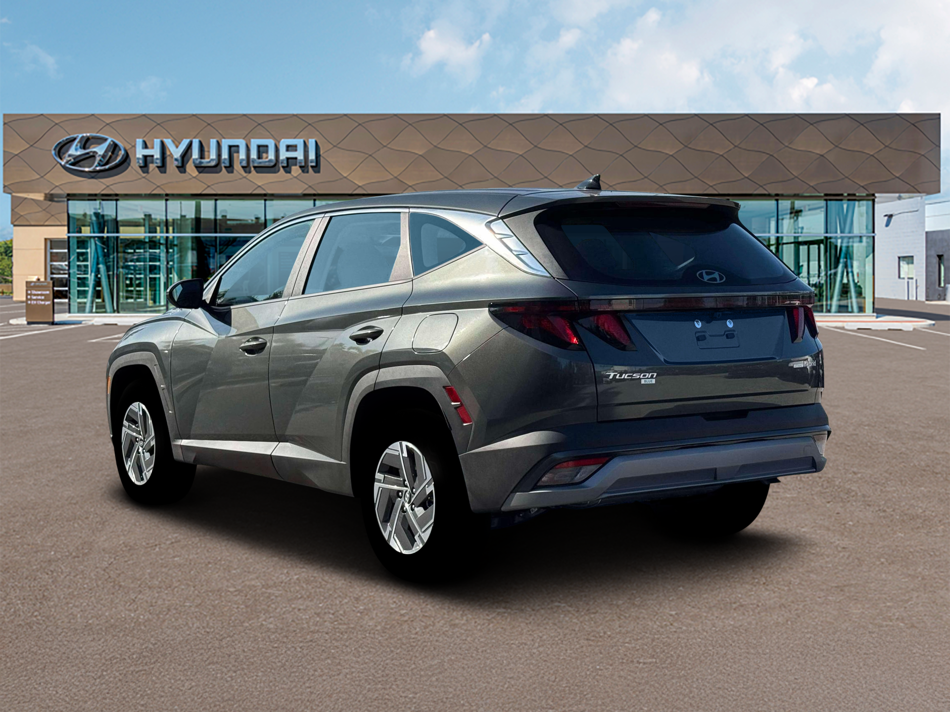 New 2026 Gray Hyundai Blue image 5