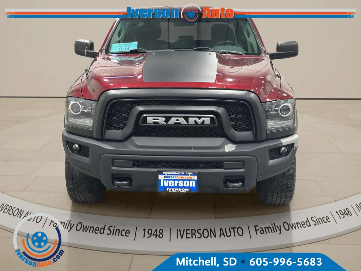 Used 2020 RAM Ram 1500 Classic Warlock with VIN 1C6RR7GG9LS120792 for sale in Huron, SD