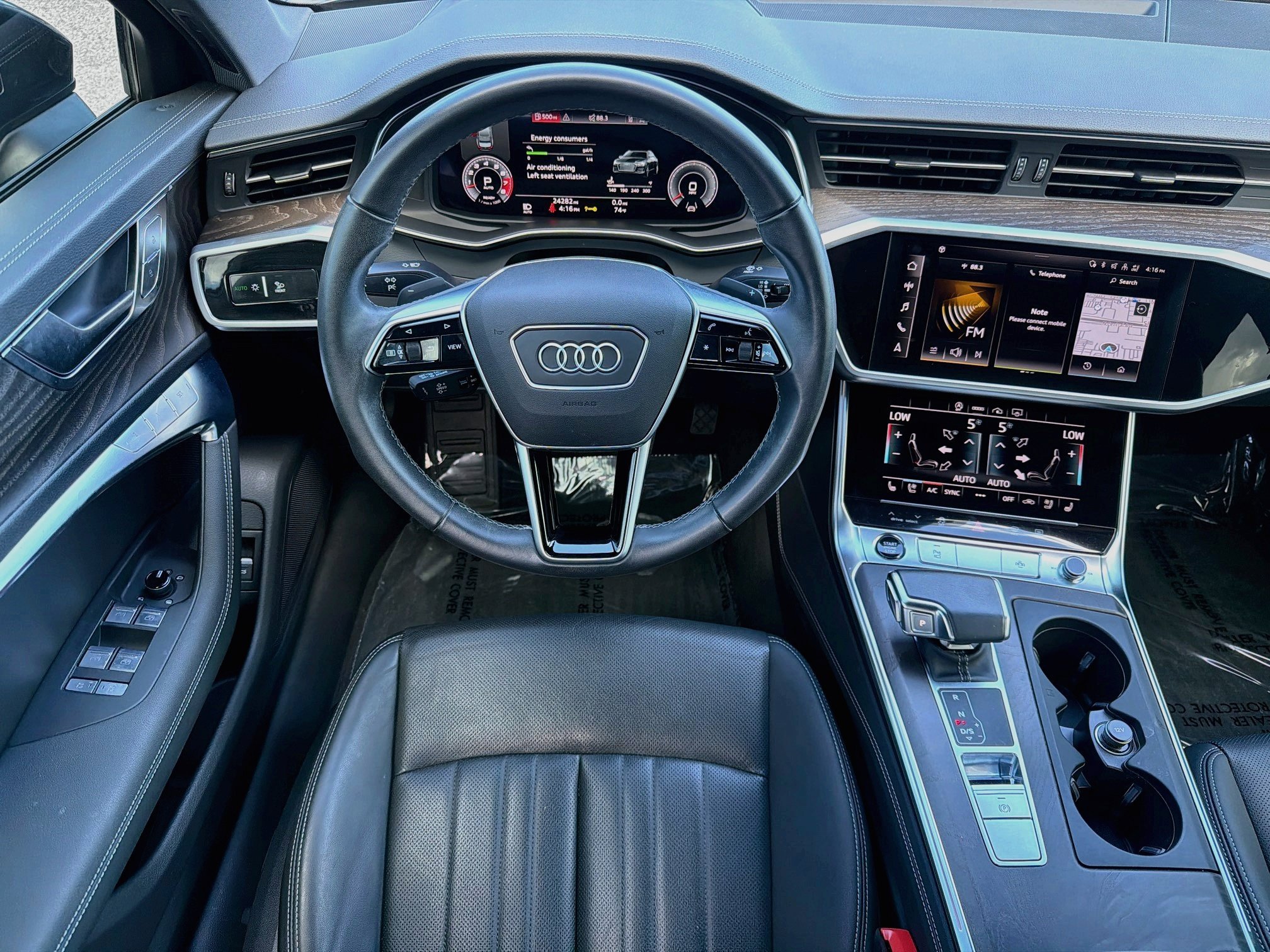 Used 2021 Daytona Gray Pearl Audi Premium Plus image 17