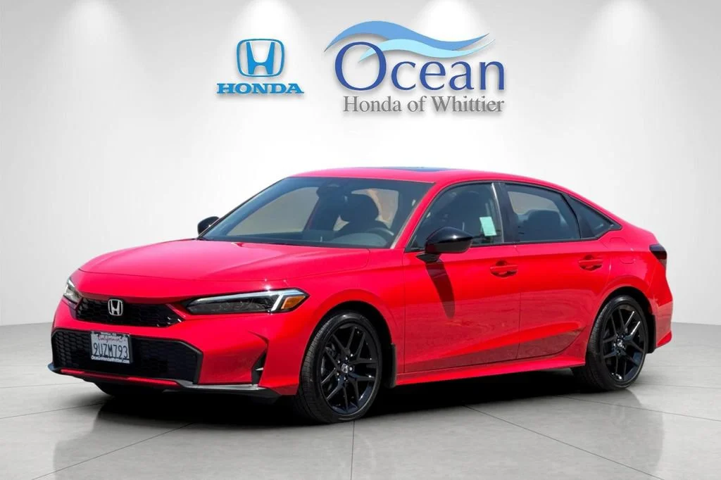 Certified Used 2025 Rallye Red Honda Sport image 44