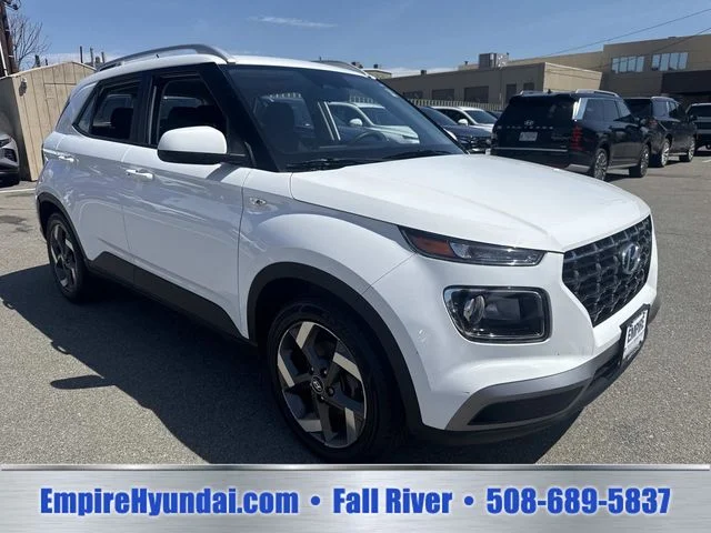 Used 2025 Hyundai Venue SEL with VIN KMHRC8A33SU347075 for sale in Fall River, MA