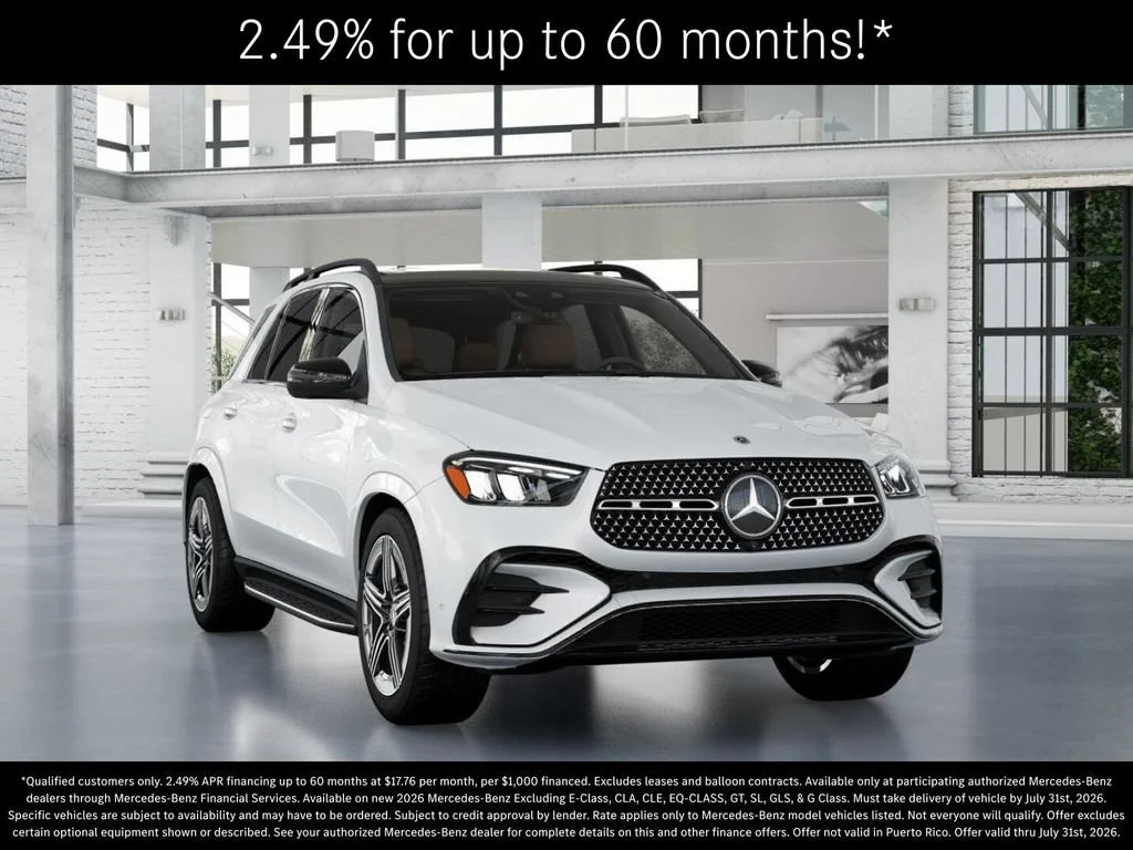 New 2026 MANUFAKTUR Moonlight White Metallic Mercedes-Benz GLE 450 image 9