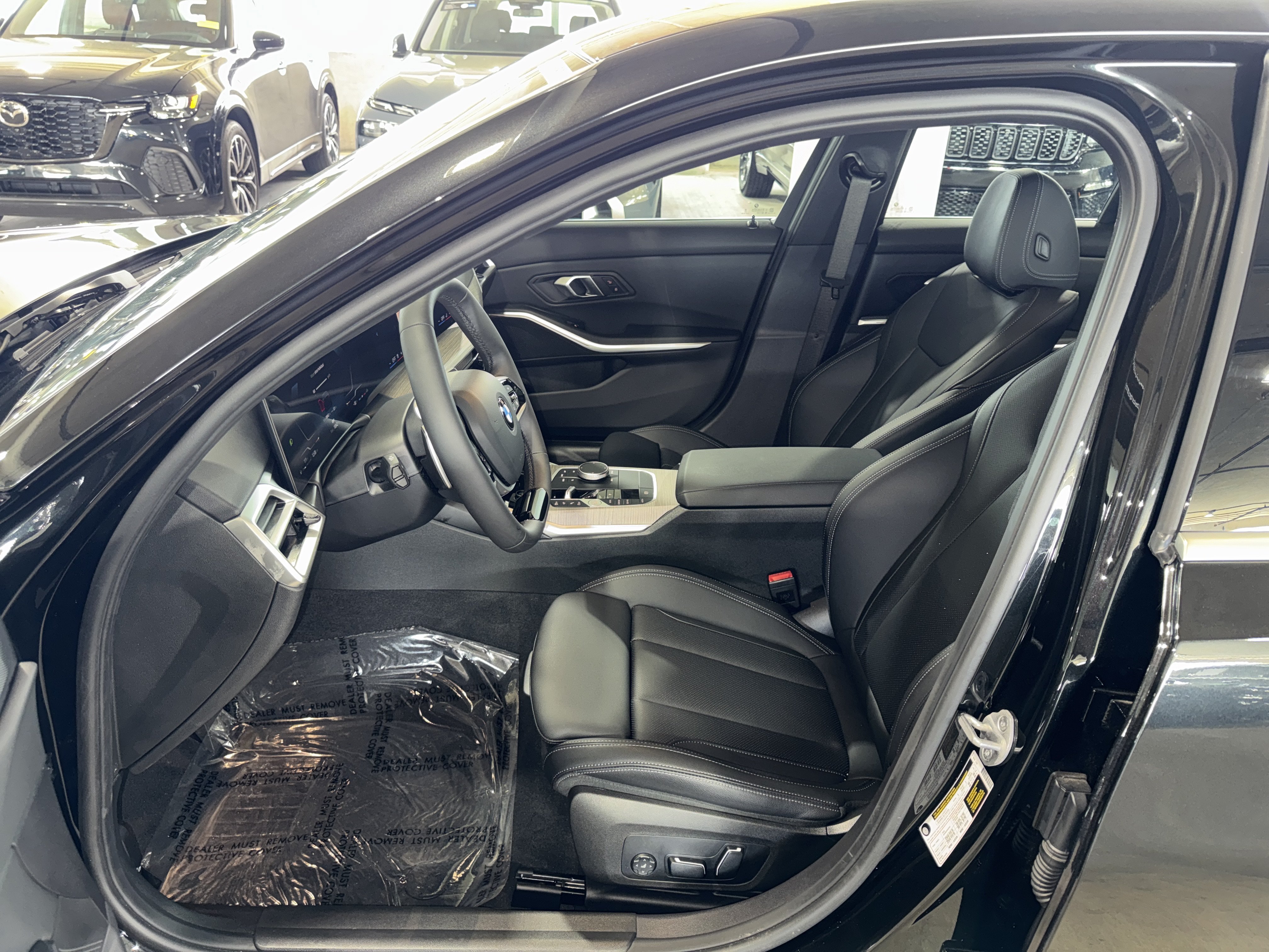 Used 2025 Black Sapphire Metallic BMW 330i image 21