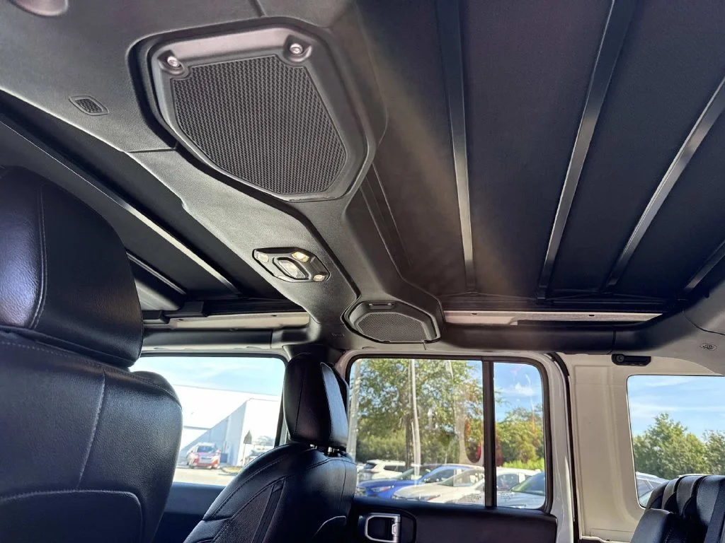 Used 2021 White Jeep Unlimited Sahara 4xe image 19
