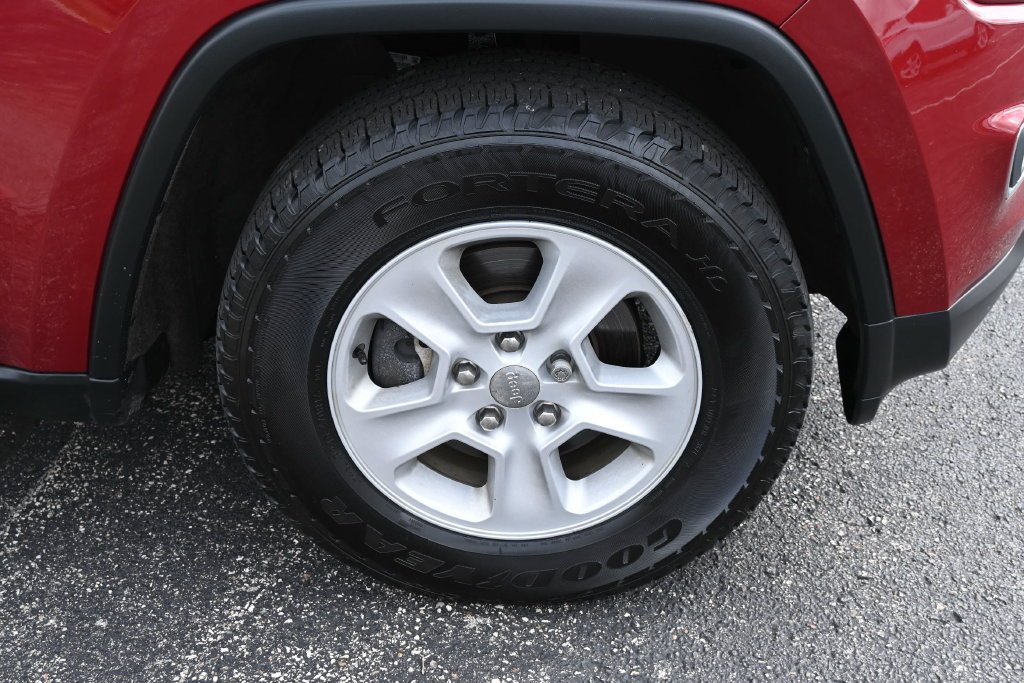 Used 2015 Deep Cherry Red Crystal Pearlcoat Jeep Laredo image 16