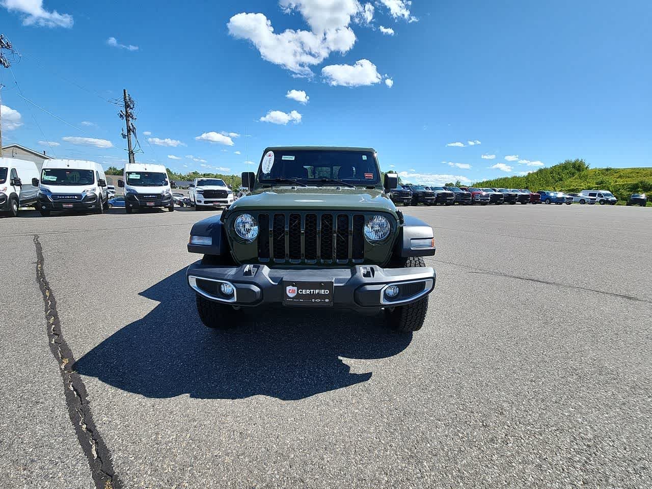 Used 2023 Sarge Green Clearcoat Jeep Sport S image 4