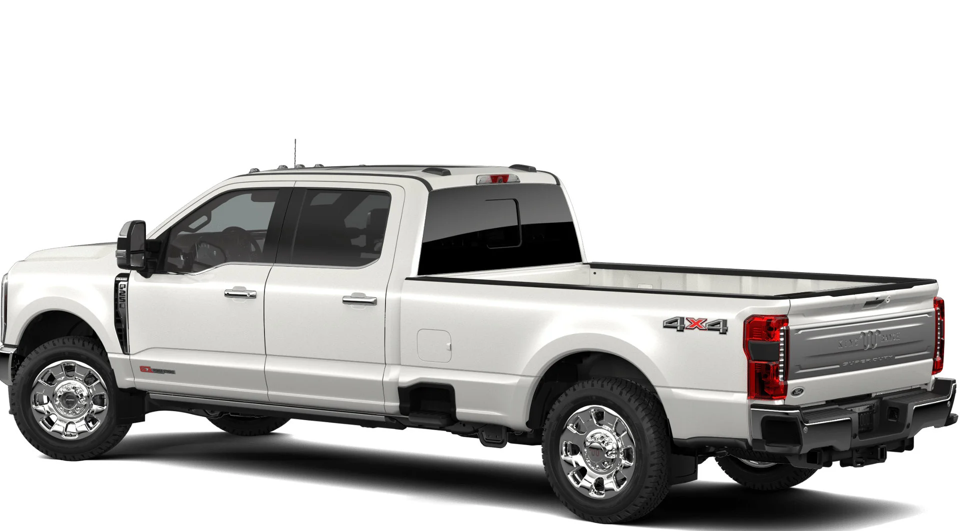New 2026 Star White Metallic Tri-Coat Ford King Ranch image 2
