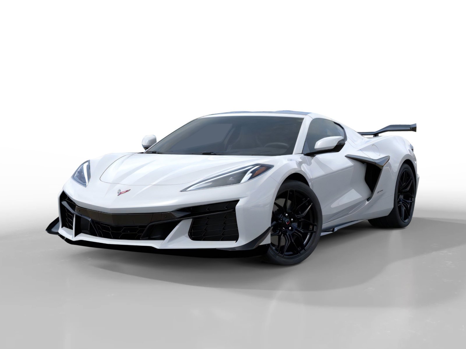 New 2026 Arctic White Chevrolet Z06 3LZ image 8