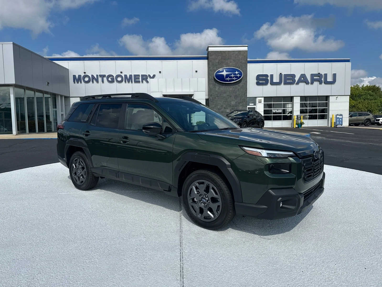 New 2026 DEEP EMERALD GREEN PEARL Subaru Premium image 1