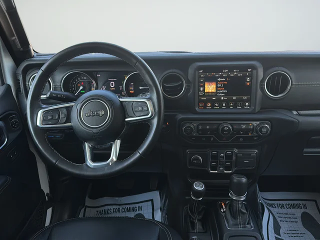 Used 2023 White Jeep Sahara 4xe image 11