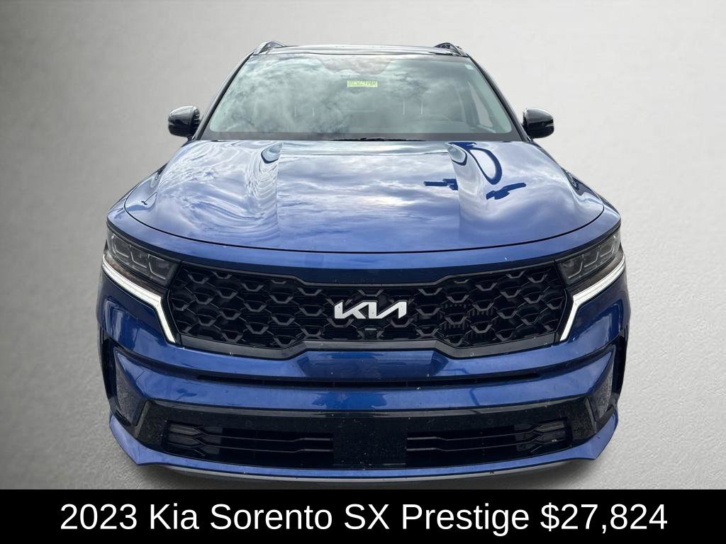 Used 2023 Sapphire Blue Kia SX-Prestige image 8