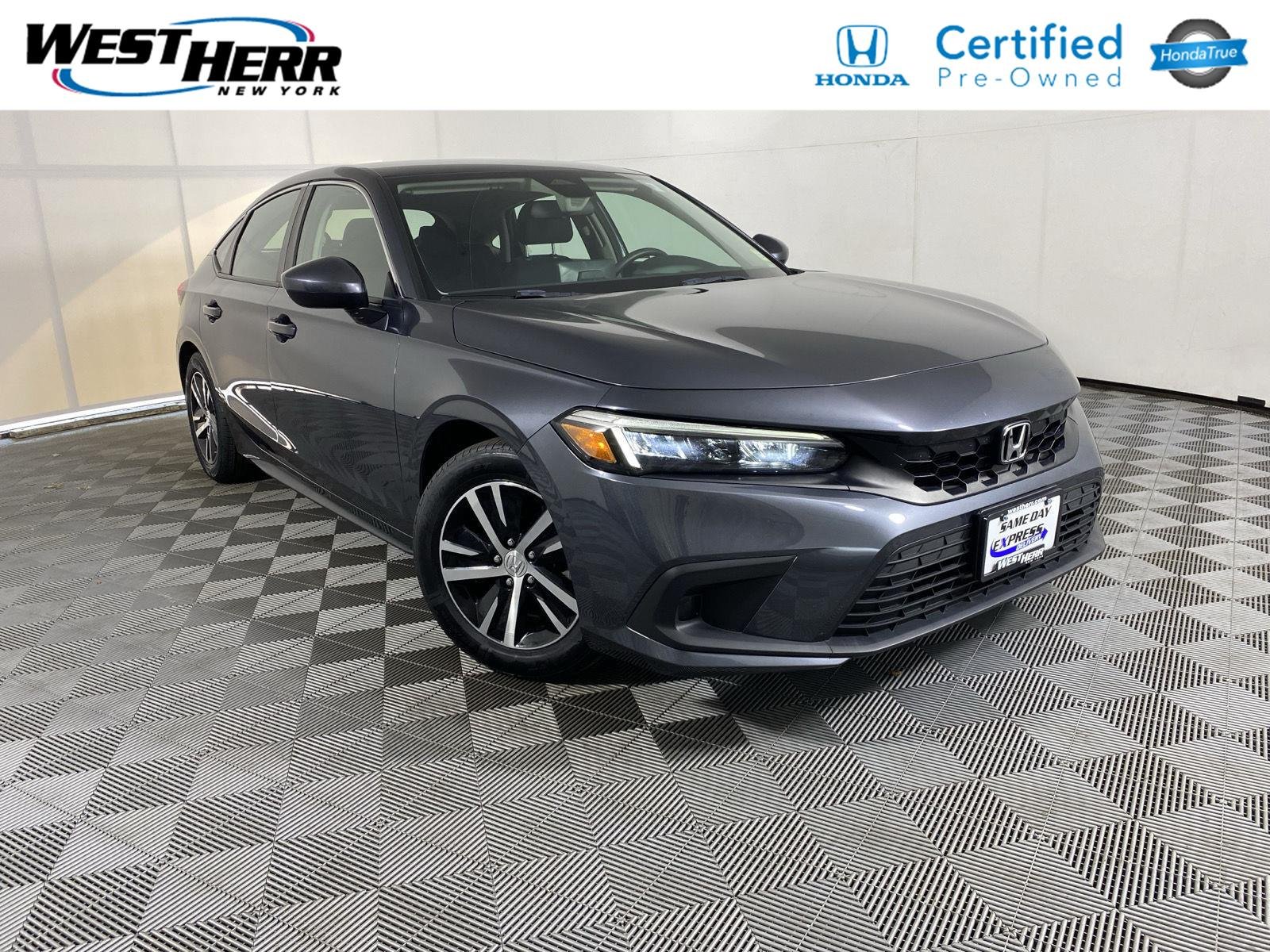 Certified Used 2023 Meteorite Gray Metallic Honda LX image 1