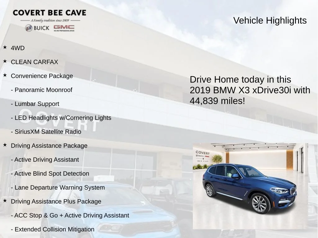 Used 2019 Blue BMW xDrive30i image 6