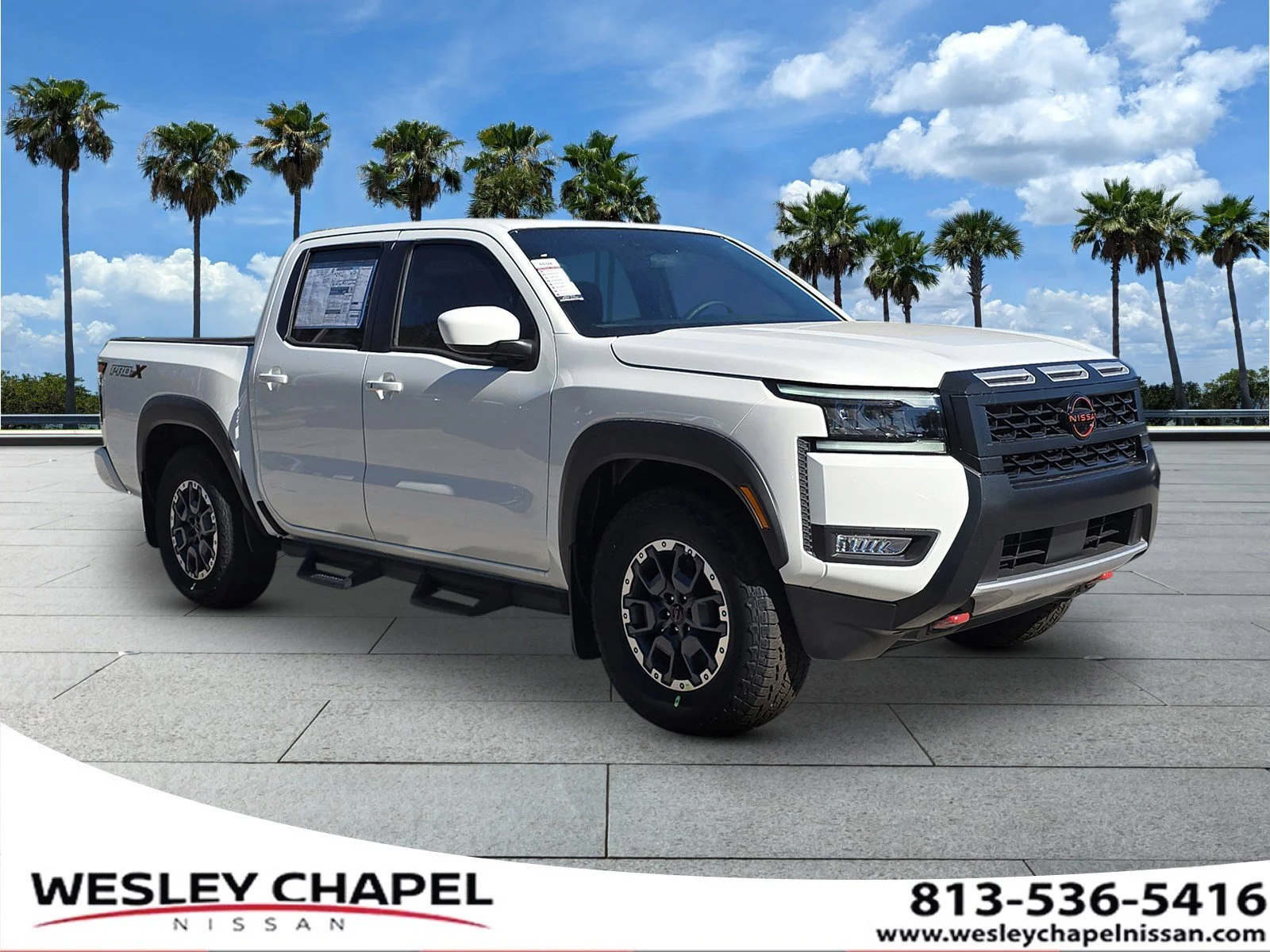 New 2026 Glacier White Nissan Crew Cab PRO-X® image 1