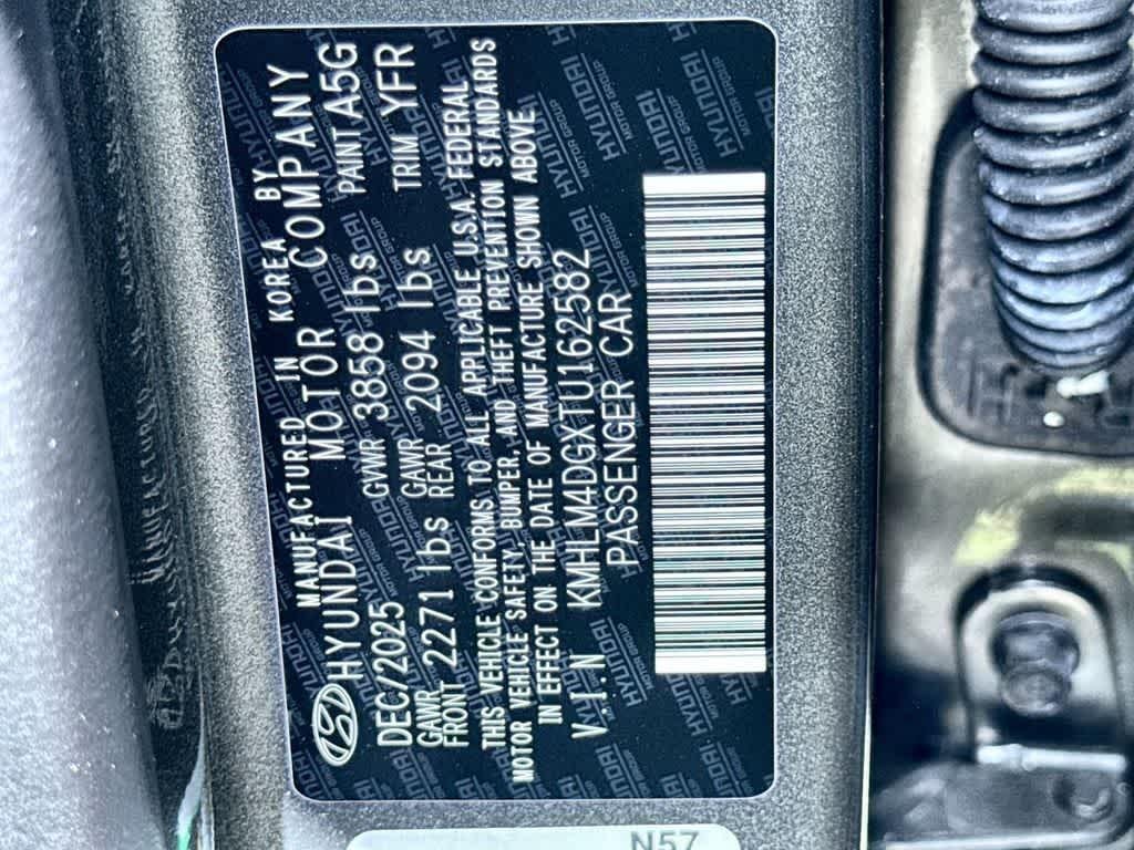 New 2026 Amazon Gray Hyundai SEL Sport image 29
