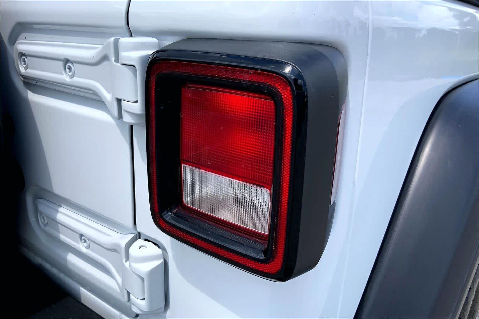 Used 2024 Bright White Clearcoat Jeep Sport image 30