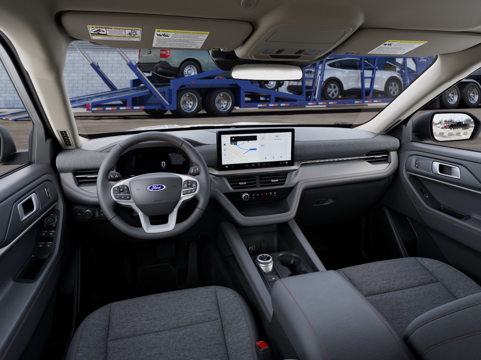 New 2027 Carbonized Gray Metallic Ford Active image 9