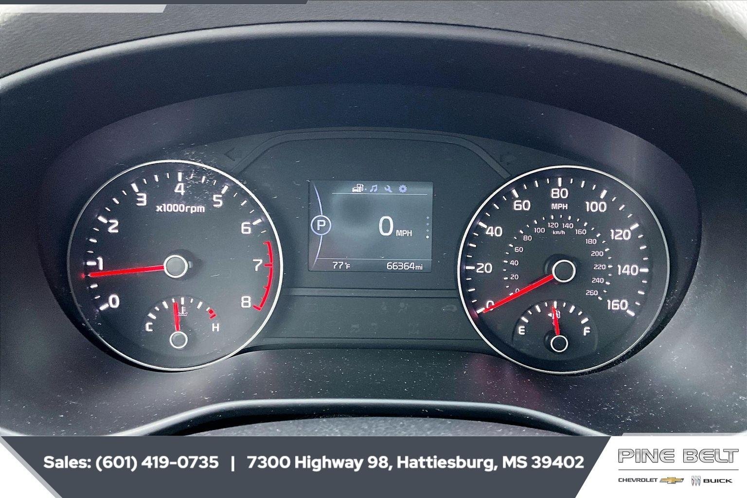 Used 2019 Black Cherry kia LX image 14