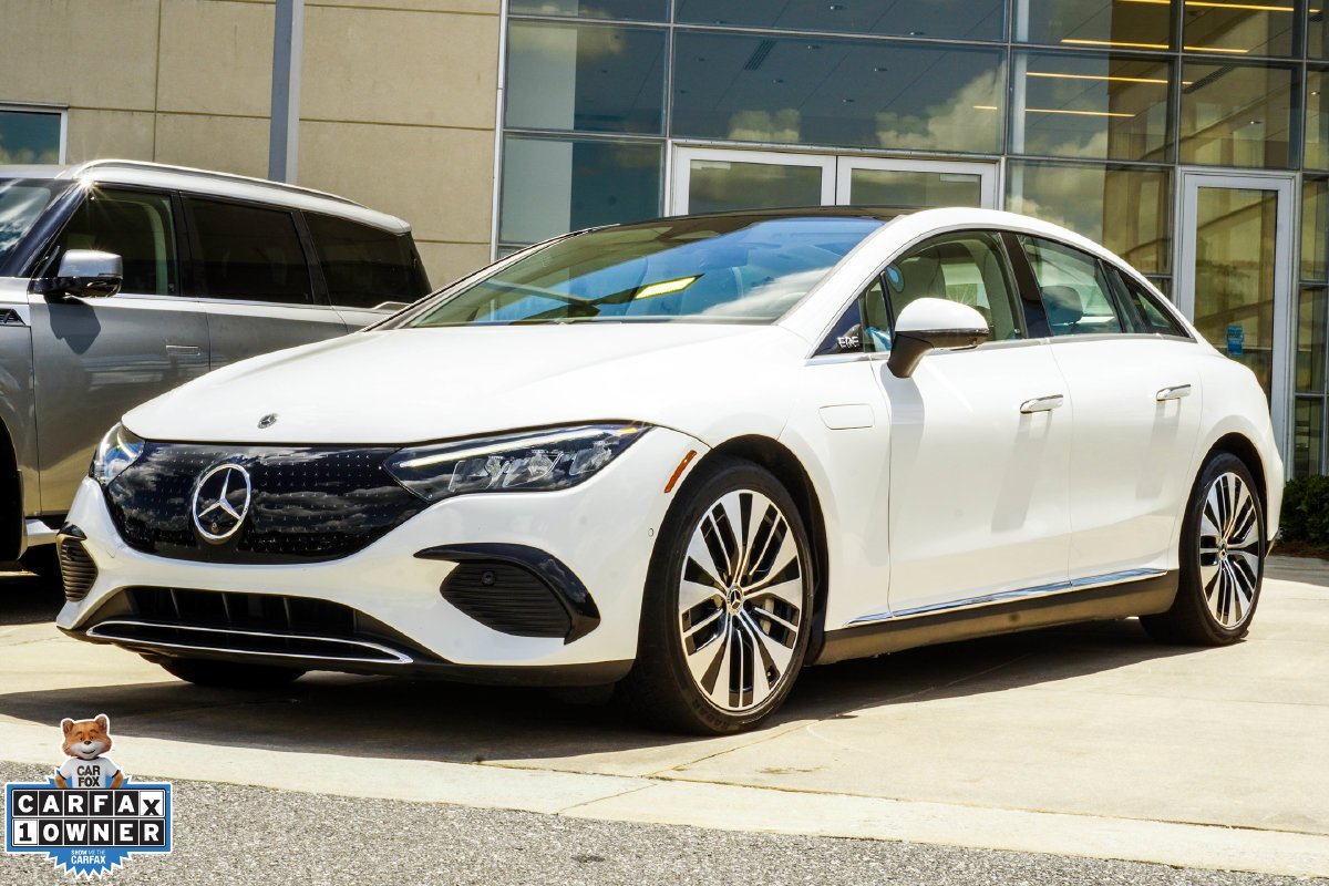 Used 2023 White Mercedes-Benz 350+ Sedan image 8